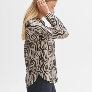 OPUS Fashion Blouse Met Print Falkine Glam^ Blouses