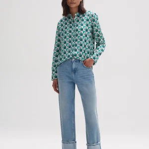 OPUS Fashion Blouse Met Print Falkine Retro^ Blouses