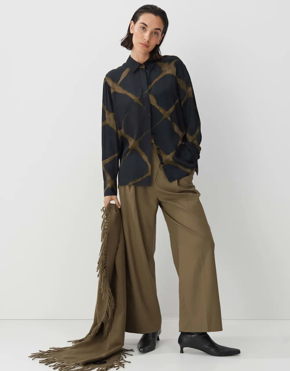 blouse_met_print_zirvana_0.webp someday Blouse Met Print Zirvana^ Blouses