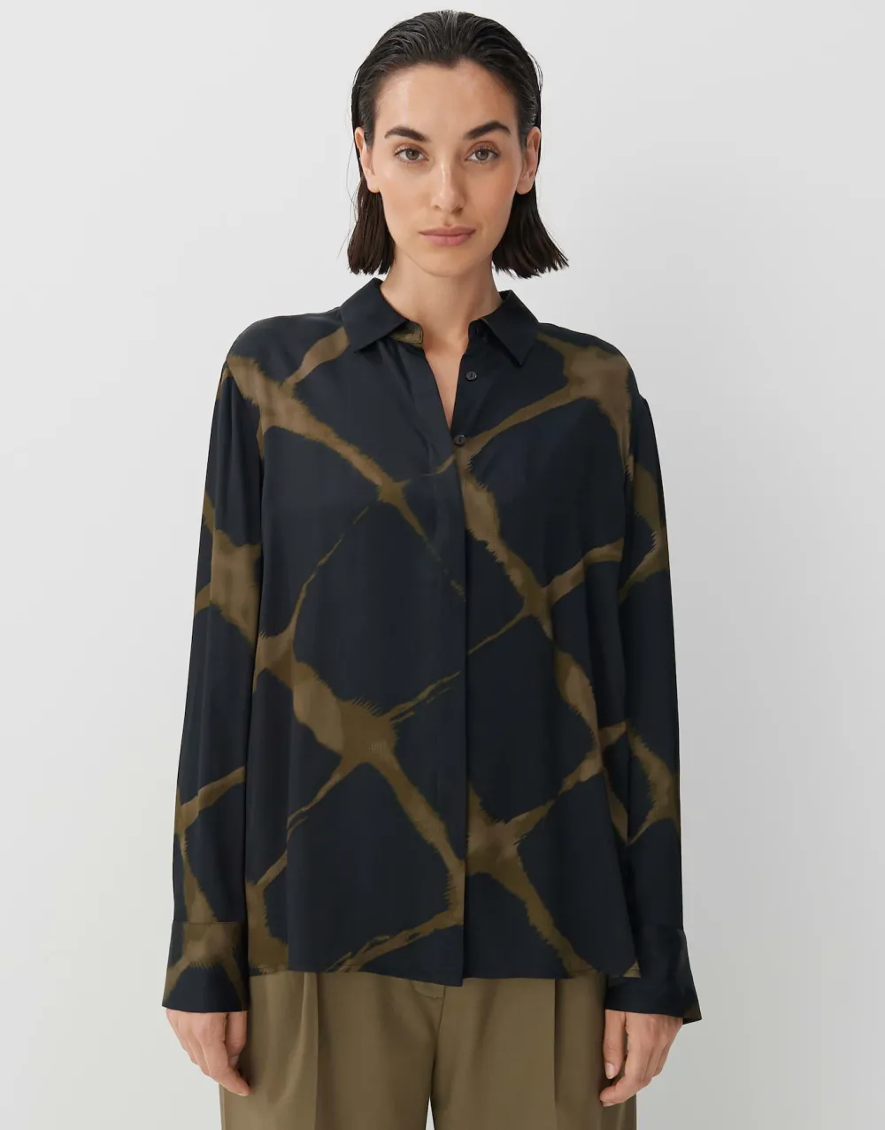 blouse_met_print_zirvana_1.webp someday Blouse Met Print Zirvana^ Blouses