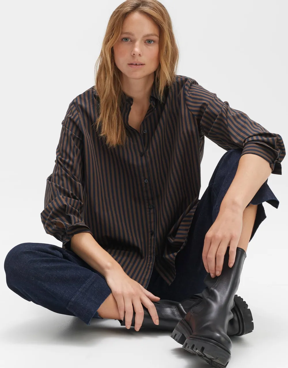 gestreepte_blouse_fanida_5.webp OPUS Fashion Gestreepte Blouse Fanida^ Blouses