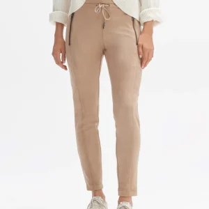 OPUS Fashion Kunstleren Broek Elvina^ Broeken