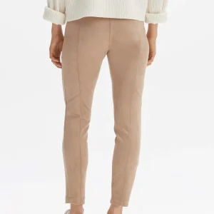 OPUS Fashion Kunstleren Broek Elvina^ Broeken