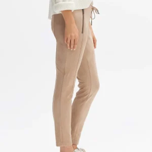 OPUS Fashion Kunstleren Broek Elvina^ Broeken