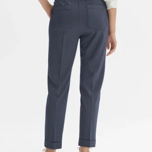 OPUS Fashion Stoffen Broek Melvy Cuff Dark^ Broeken