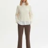 OPUS Fashion Stoffen Broek Miriki Detail^ Broeken