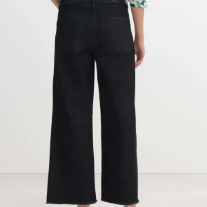 OPUS Fashion Wide Cropped Jeans Macona Black^ Jeans