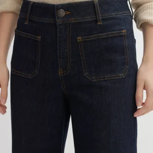 OPUS Fashion Wide Cropped Jeans Macona Blue^ Jeans