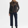 OPUS Fashion Wide Cropped Jeans Mila Slit Blue^ Jeans