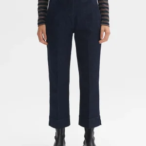 OPUS Fashion Wide Cropped Jeans Mila Slit Blue^ Jeans