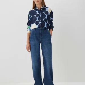 someday Wide Leg Jeans Celen Dynamic Blue^ Jeans