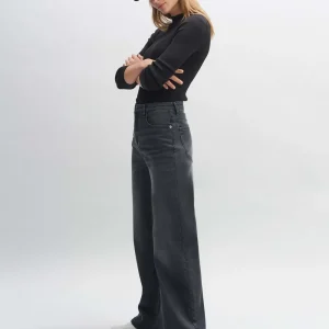 OPUS Fashion Wide Leg Jeans Mivy Grey^ Jeans