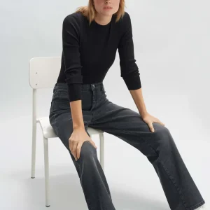 OPUS Fashion Wide Leg Jeans Mivy Grey^ Jeans